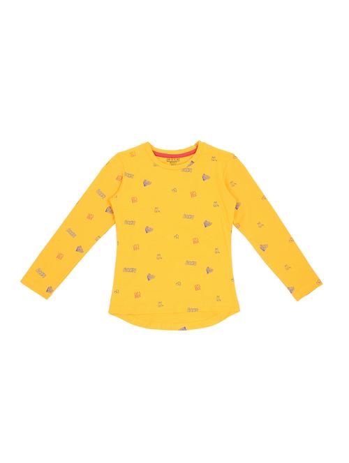 crew neck quirky print top - 16537646 - Very Small Image - 1