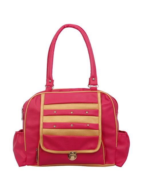 multi colored leatherette (pu) handbag - 16538086 - Very Small Image - 1