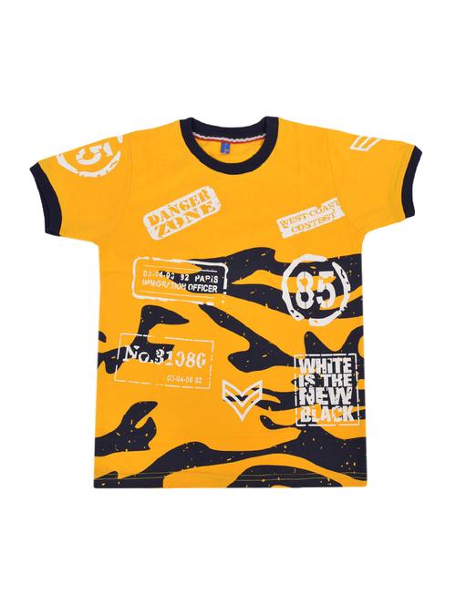 round neck graphic print t-shirt - 16538213 - Very Small Image - 1