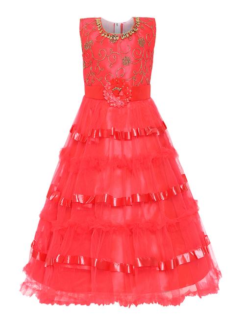 red net party gown - 16539074 - Very Small Image - 1