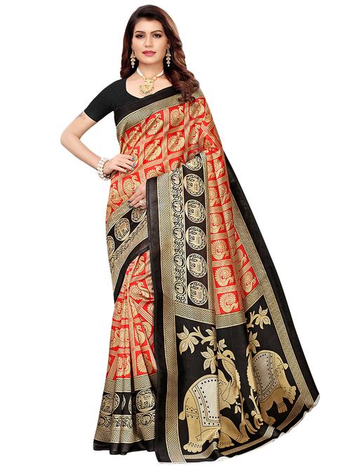 conversational mysore silk saree - 16540011 - Very Small Image - 1
