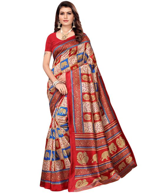 conversational mysore silk saree - 16540035 - Very Small Image - 1