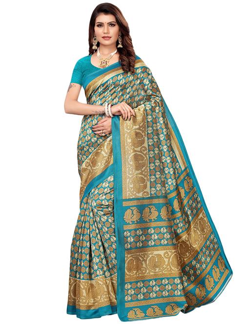 conversational mysore silk saree - 16540040 - Very Small Image - 1