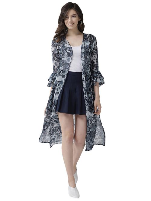 animal printed straight shrug - 16540508 - Very Small Image - 1