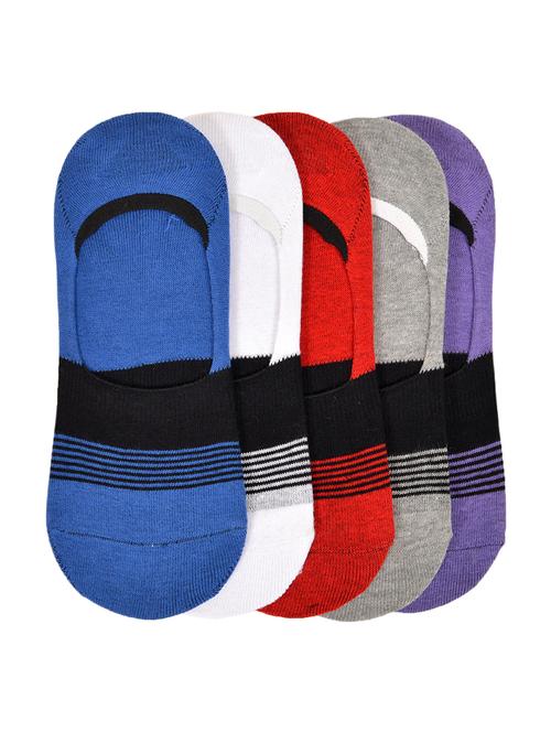 multi colored cotton no show sock - 16540854 - Very Small Image - 1