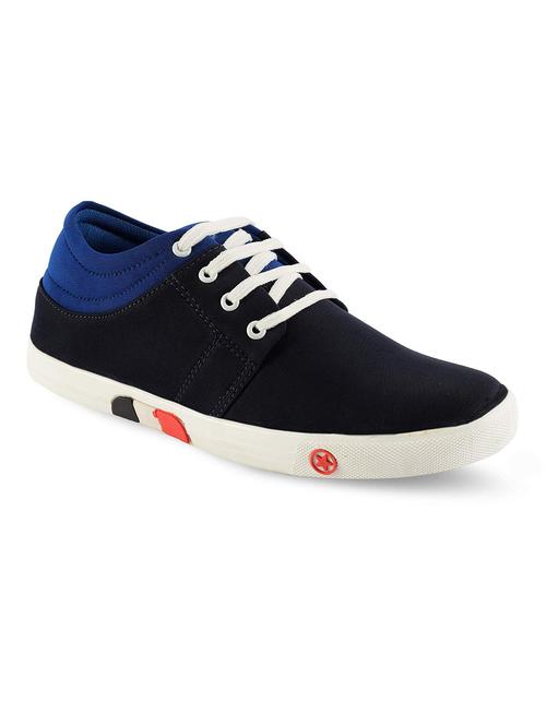 ovexa black canvas lace up sneakers - 16541863 - Very Small Image - 1