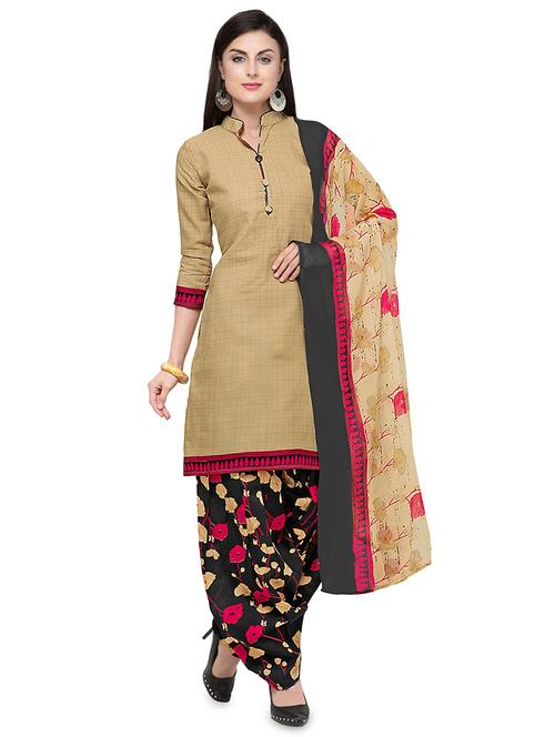 floral unstitched suit - 16542501 - Very Small Image - 1