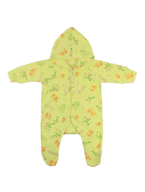 yellow cotton romper - 16543474 - Very Small Image - 1