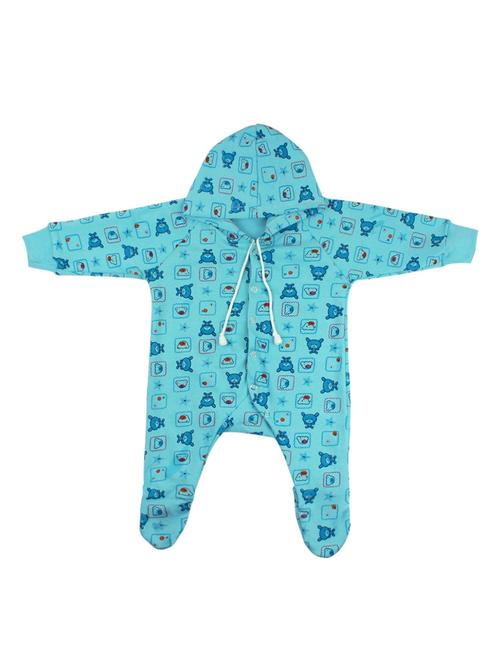 blue cotton romper - 16543478 - Very Small Image - 1