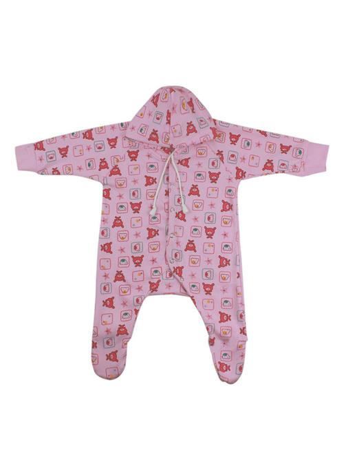 pink cotton romper - 16543479 - Very Small Image - 1