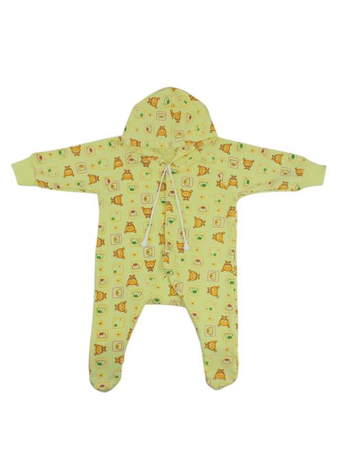 yellow cotton romper - 16543480 - Very Small Image - 1
