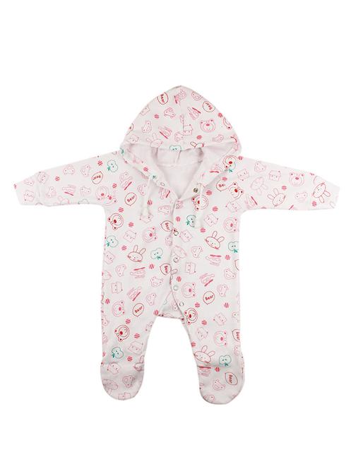 pink cotton romper - 16543484 - Very Small Image - 1