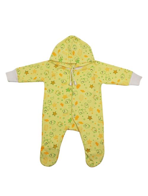 yellow cotton romper - 16543487 - Very Small Image - 1