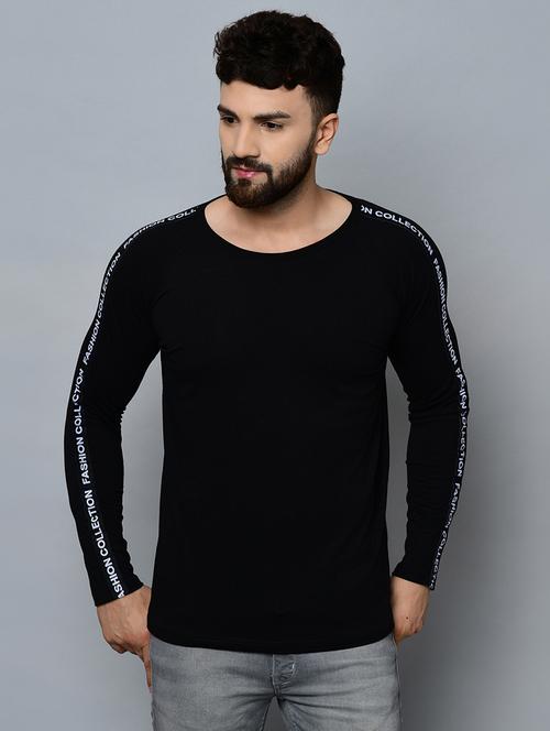 black taped t-shirt - 16544815 - Very Small Image - 1