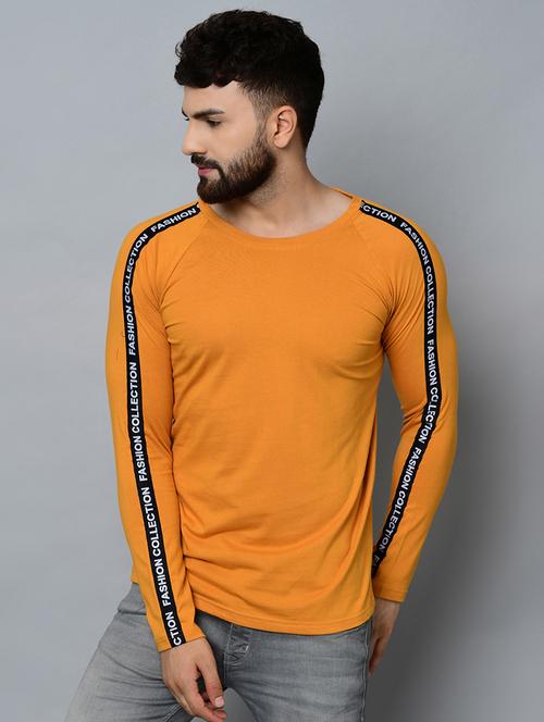 yellow taped t-shirt - 16544816 - Very Small Image - 1