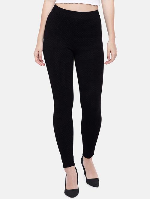 high rise solid jeggings - 16545382 - Very Small Image - 1