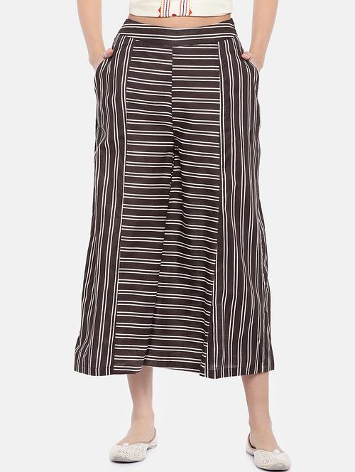 high rise striped trouser - 16545387 - Very Small Image - 1
