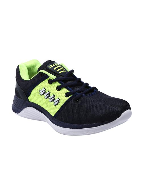 unistar blue fabric lace up sport shoe - 16548375 - Very Small Image - 1