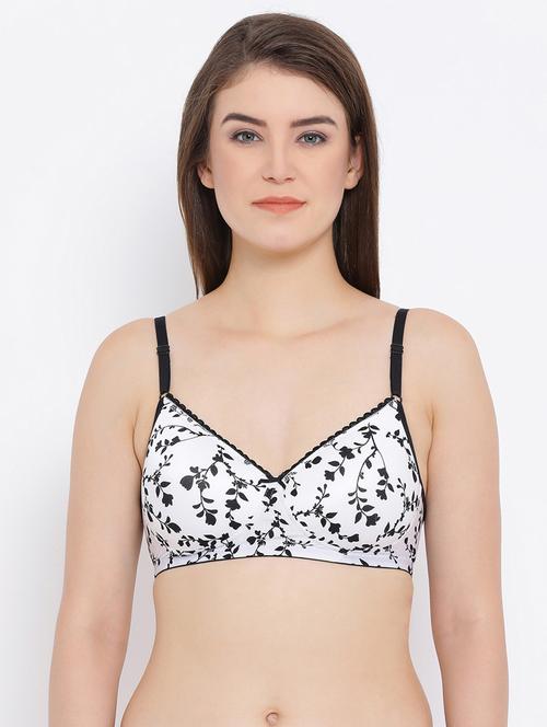 white printed t-shirt bra - 16549964 - Very Small Image - 1