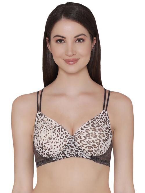 animal printed t-shirt bra - 16549990 - Very Small Image - 1