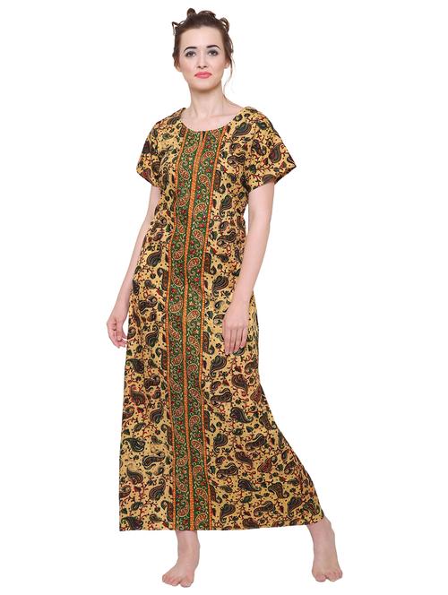 tie back paisley nighty - 16550886 - Very Small Image - 1