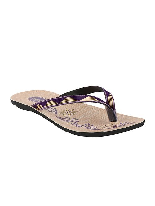 unistar purple slippers flip flops - 16551871 - Very Small Image - 1
