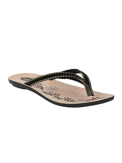 unistar black slippers flip flops - 16551874 - Very Small Image - 1