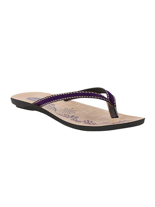 unistar purple slippers flip flops - 16551877 - Very Small Image - 1