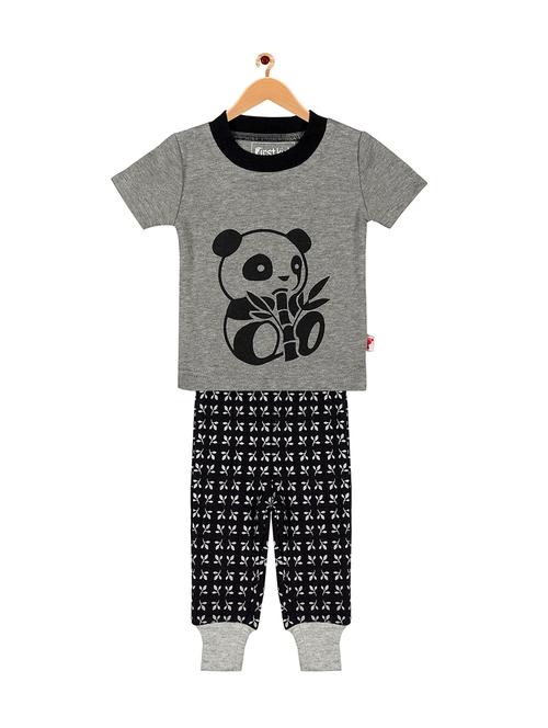 grey cotton full length set - 16553043 - Very Small Image - 1
