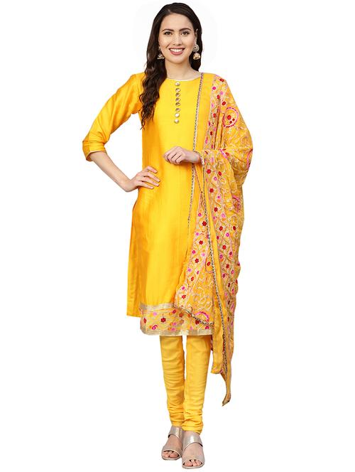 embroidered unstitched suit - 16553418 - Very Small Image - 1