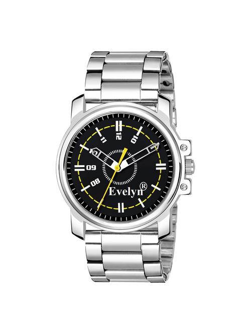 evelyn round dial analog watch-(eve-784) - 16555013 - Very Small Image - 1