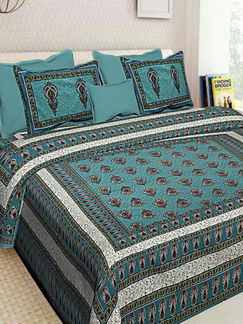 cotton printed bedsheets - 16555109 - Very Small Image - 1