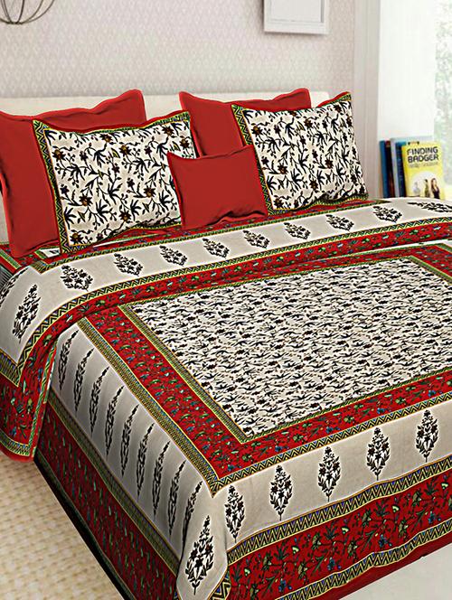 cotton printed bedsheets - 16555881 - Very Small Image - 1