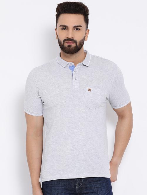 light grey solid t-shirt - 16556039 - Very Small Image - 1
