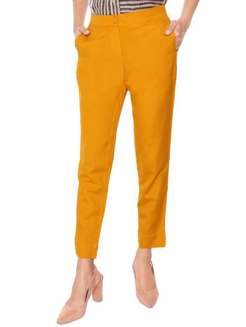 high rise flat front trousers trouser - 16558073 - Very Small Image - 1
