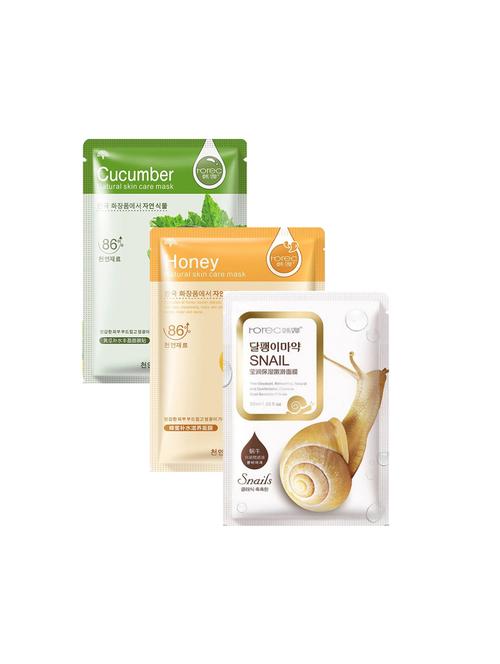 activated real nature unisex facial mask - 16558999 - Very Small Image - 1