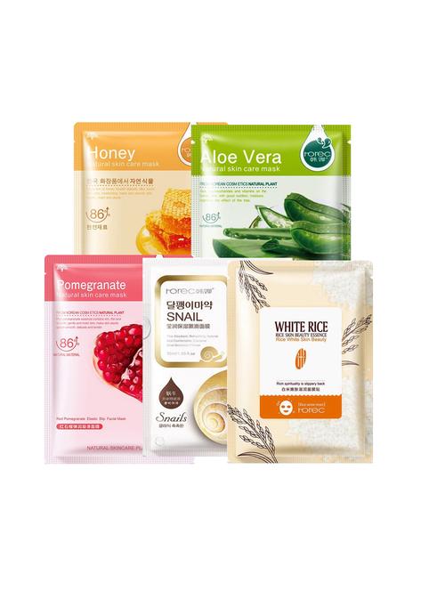 activated real nature unisex facial mask - 16559041 - Very Small Image - 1