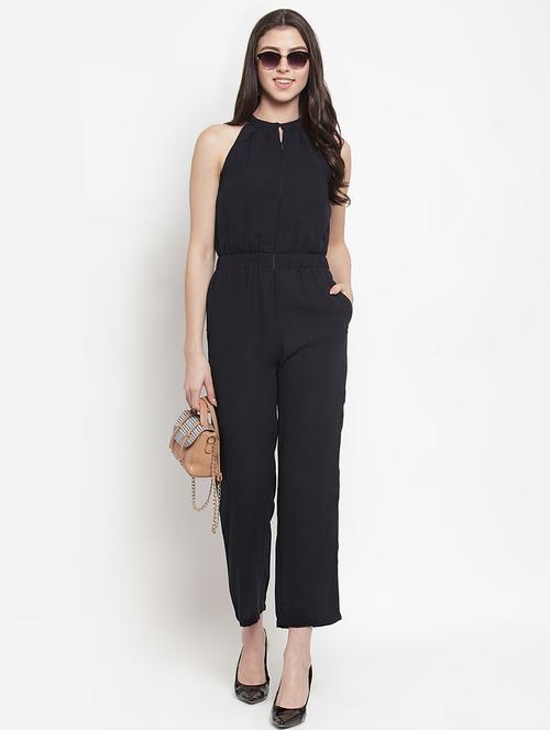 halter neck full leg jumpsuit - 16560048 - Very Small Image - 1