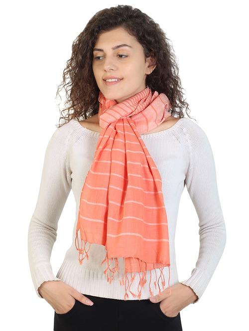 orange striped stole - 16560658 - Very Small Image - 1