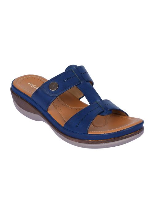 liberty blue slip on sandals - 16561804 - Very Small Image - 1
