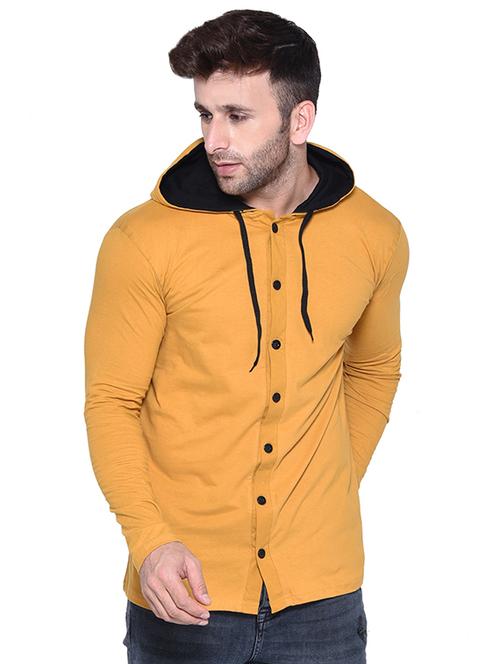 yellow solid t-shirt - 16562346 - Very Small Image - 1