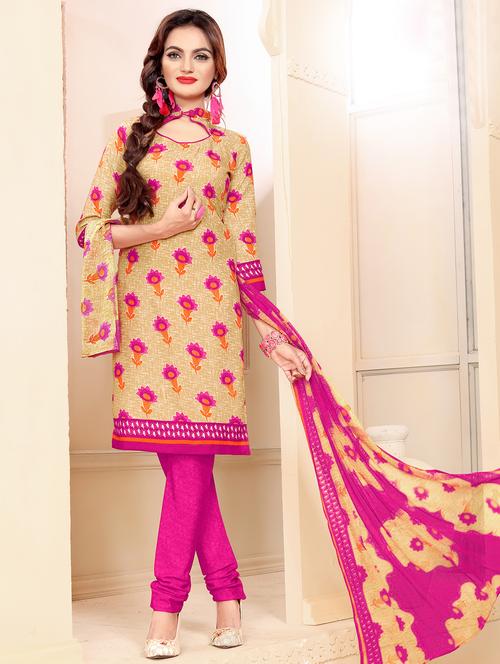 printed unstitched suit - 16562733 - Very Small Image - 1