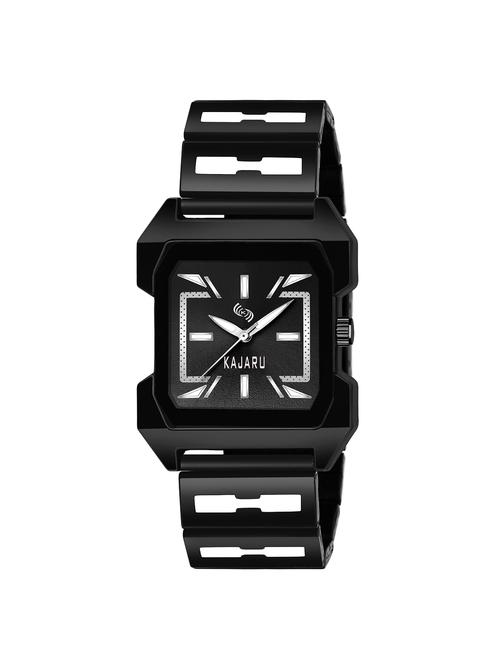 kajaru round dial analog watch-(kjr_75) - 16563534 - Very Small Image - 1