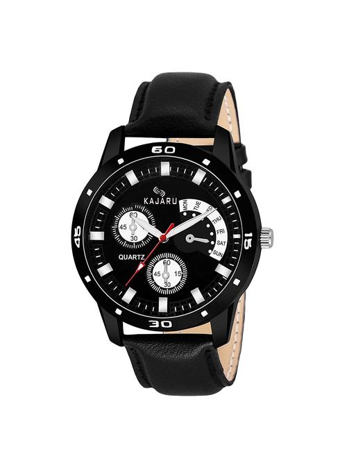 kajaru round dial analog watch-(kjr_452) - 16563549 - Very Small Image - 1