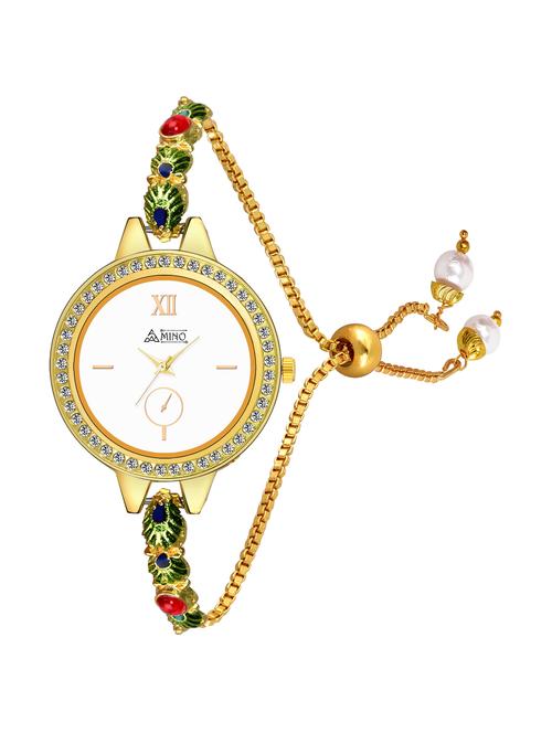 amino metal strap analog watch-(amnladies_603) - 16563566 - Very Small Image - 1
