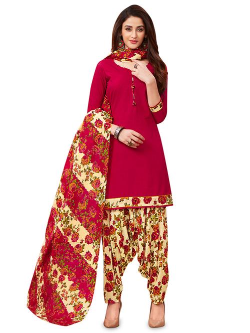printed unstitched suit - 16563878 - Very Small Image - 1