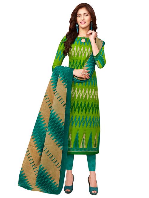 printed unstitched suit - 16563897 - Very Small Image - 1