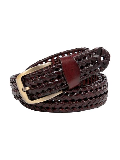 dark brown leather belt - 16564499 - Very Small Image - 1