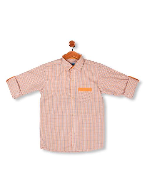 orange polyester shirt - 16564744 - Very Small Image - 1