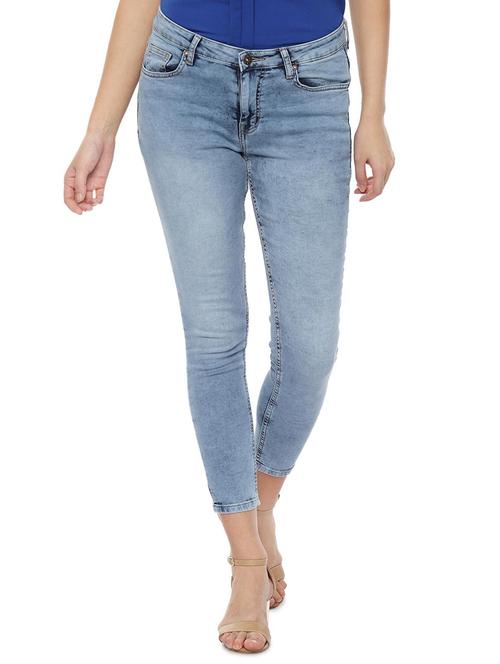 high rise stone washed jeans - 16564797 - Very Small Image - 1